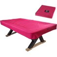 thumbnail image 1 of GFDYREE 7/8/9FT Heavy Duty 600D Polyester Canvas Billiard Pool Table Cover(7 Colors Available) (Wine Red, 8-Foot), 1 of 5
