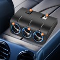 thumbnail image 1 of 12V 3 in 1 Multifunction Car Usb adapter Power Converter Car Charger, 1 of 8
