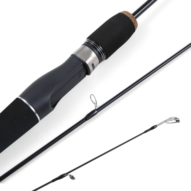 Graflsoa Carbon Fiber Casting/Spinning Rod, 1.68m/1.8m, 2-Section, 2-7g Lure Weight, Includes Storage Bag