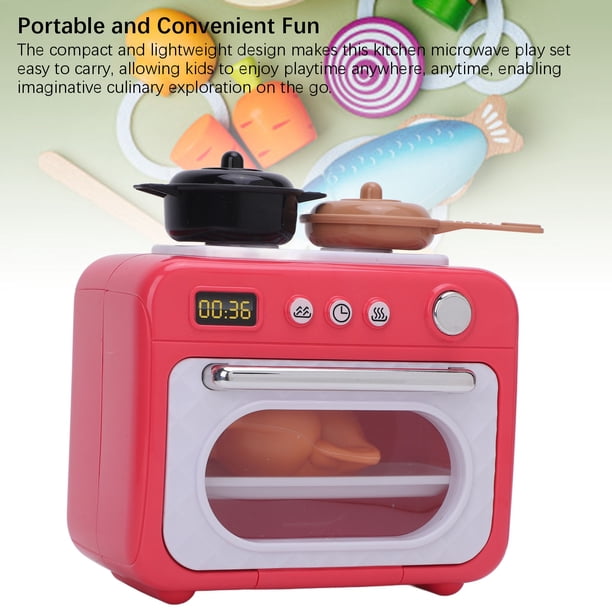 Syrisora Four Jouet à Micro-Ondes pour Enfants, avec Simulation de Musique, Plateau Rotatif, Ensemble de Jeu électronique pour Enfants, Cadeau d'anniversaire, Apprentissage des Ou (Bleue Syrisora Four Jouet à Micro-Ondes pour Enfants, avec Simulation de Musique, Plateau Rotatif, Ensemble de Jeu électronique pour Enfants, Cadeau d'anniversaire, Apprentissage des Ou (Bleue