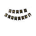 thumbnail image 4 of Joyeux Anniversaire Guirlande Colorée Fête Drapeau Bannière Joyeux Réutilisable Décoration d'Anniversaire Long Drapeau de Fête, Rose Rouge, 4 of 9