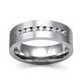 thumbnail image 1 of Square  Couple Ring Set Two Ladies Pair Ring Alloy Square Zirconia Ring Wedding Ring, 1 of 5
