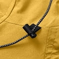 thumbnail image 4 of Men's Waterproof Work Jacket, Hooded Raincoat with Multiple Pockets for Outdoor and Casual Wear, Breathable Nylon Shell, 4 of 8