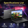 thumbnail image 2 of ASUS Chromebook CM1402 Portable 14 Pouces FHD Antireflet, MediaTek Kompanio 520, 4 Go LPDDR4X, 64 Go eMMC, Caméra Web HD, Wi‐Fi 6, Bluetooth, Chrome OS, Gravity Gray, Carte USB Hotface 128 Go, 2 of 9