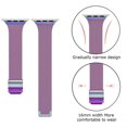 thumbnail image 3 of Mignova Bands Apple Watch Band 42mm 44mm 45mm Band,Metal Stainless Steel Magnetic Men/Women Replacement Bands for Apple Watch Series Se 7 6 5 4 3 2 1,Multicolor, 3 of 6