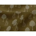 thumbnail image 4 of oneOone Viscose Jersey Fabric Tree & Giraffe Block Print Fabric By The Yard 60 Inch Wide, 4 of 5