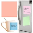thumbnail image 2 of BMYJ 3x3 Feet Super Sticky Tearable Notes with Bright Colors 100 Sheets for Office Classroom Wall Calendar Project Planning and Reminder Self-Adhesive Paper, 2 of 2