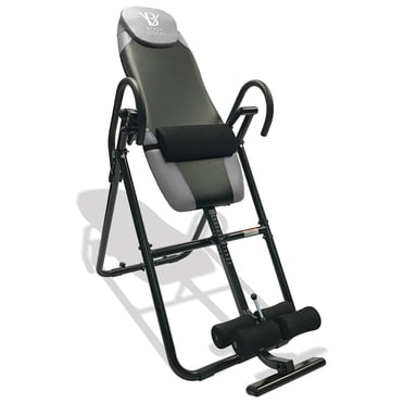 Body Vision IT9825 Premium Inversion Table with Adjustable Head Pillow & Lumbar Support Pad- Heavy Duty up to 250 lbs