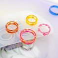 thumbnail image 3 of CEHVOM DIY Crystal Epoxy Ring Mold Flat Curved Dry Flower Mirror Ring Silicone Mold, 3 of 4