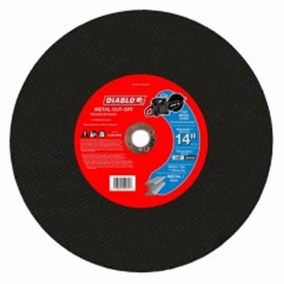 Freud 14 in. Metal Cut-Off Disc 1/8 in. x 1 in. 1 pk