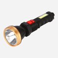 thumbnail image 2 of Dvkptbk Lampe de Poche à Main Lampe de Poche Led Extérieur Longue Portée Lampe de Poche Portable Rapide avec Lumières Latérales Cob Lampe de Poche Camping et Randonnée, 2 of 8