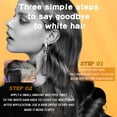 thumbnail image 4 of Instant Hair Color Stick with Built-in Comb - Waterproof, Sweatproof Grey Hair Cover Pen - Temporary Washable Hair Dye for Quick Touch-Ups & Salon Maintenance, 4 of 9