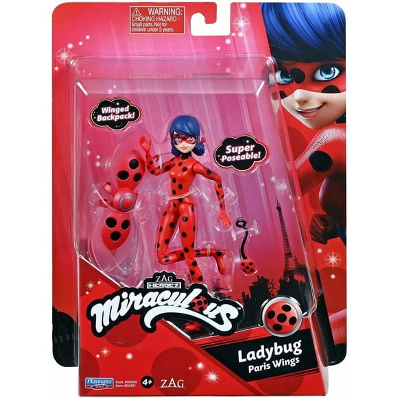 Miraculous Ladybug Paris Wings 5" Petit