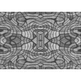 thumbnail image 1 of Ahgly Tapis Rectangulaire Lavable en Machine Intérieur Transitionnel Gris Foncé, 3 Pieds x 5 Pieds, 1 of 7
