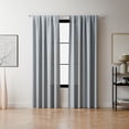 thumbnail image 4 of Mainstays 1" Nickel Square Adjustable Single Curtain Rod Set, 30"-84", 4 of 7
