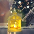 thumbnail image 3 of LED Christmas Tree Pendant Lantern Decor with Battery-Powered Clear Lights for Home and Party Decoration, 3 of 6