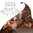 thumbnail image 4 of Xingzhi Safe And Easy Inflation New Year Balloon Festive Atmosphere Anywhere Indoor Silver 1Set, 4 of 6