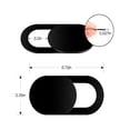 thumbnail image 2 of Amdohai Camera Protection Ultra Thin Webcam Cover For Computers Laptops Tablet Cover 6PCS Black, 2 of 7