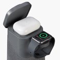 thumbnail image 4 of iHome IBT70 Triple Wireless Charging Stand with Bluetooth Speaker, 4 of 4