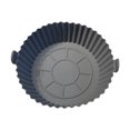 thumbnail image 1 of Reusable Air Fryer Liner Silicone Air Fryer Pot Easy Cleaning Round Silicone Liner Replacement for, 1 of 8