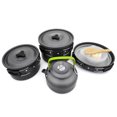 thumbnail image 4 of Labymos Camping Pan Pot Cookware Kit with Carry Bag for Picnic Backpacking Hiking, 4 of 7