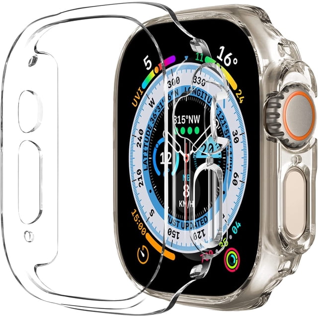 Boîtier PST 42 mm Apple Watch Series 10, un Accessoire de Montre Robuste avec une Conception Entièrement Protectrice à 360° et un Protecteur d'Écran en Verre Trempé. Fabriqué en Matériau PC transparent, Il Offre une protection Antichoc et Résistante aux Bris contre les Chutes et les Bosses. Permet d'Accéder Facilement à Toutes les Fonctions de la Montre Sans Retirer le Couvercle.