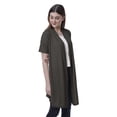 thumbnail image 3 of Moomaya Womens Half Sleeve Shrug Open Front Long Cardigan Lightweight Summer Fit, 3 of 7