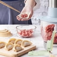 thumbnail image 3 of Leojiow Cake Embosser Kitchen Tool Dumpling Pressing Easy Dough Handmade Dumpling Maker Pp Plastic Design 23Cm Utility, 3 of 6