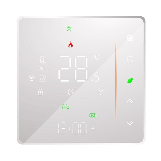 WiFi Smart Thermostat Water/Electric Floor Heating Water/Gas Boiler Temperature Remote Controller Wireless ,Easily DIY