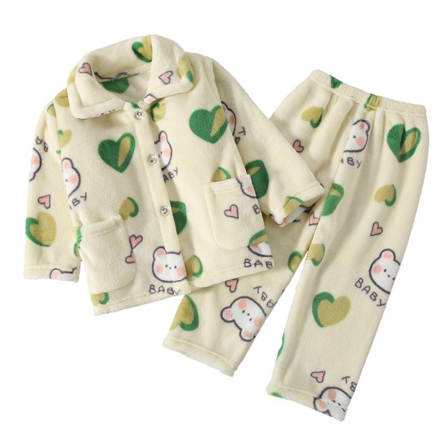 WEAIXIMIUNG Ensemble de Pyjama Doux 2 Pcs pour Enfants et Garçons 3-4 Ans
