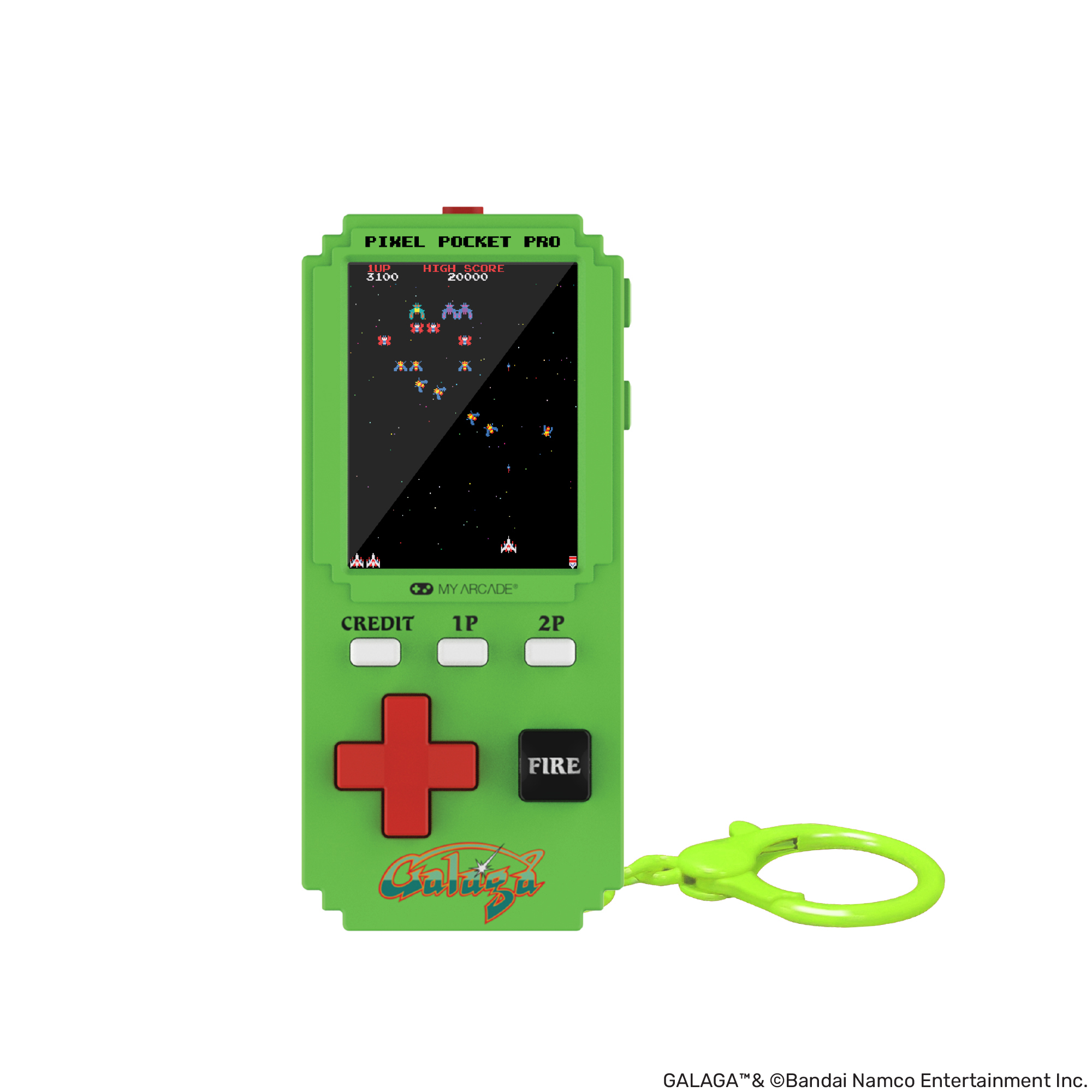 My Arcade Galaga Pixel Pocket Pro