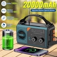 thumbnail image 3 of Yingyy Crank Radio With Fast Charging Power Bank And SOS for up to Alarm, 3 of 6