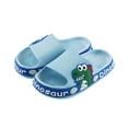 thumbnail image 3 of Kids Dinosaur Slippers Childrens Shoes Three-dimensional Cartoon Dinosaur Non-slip Soft-soled Slippers, 3 of 4