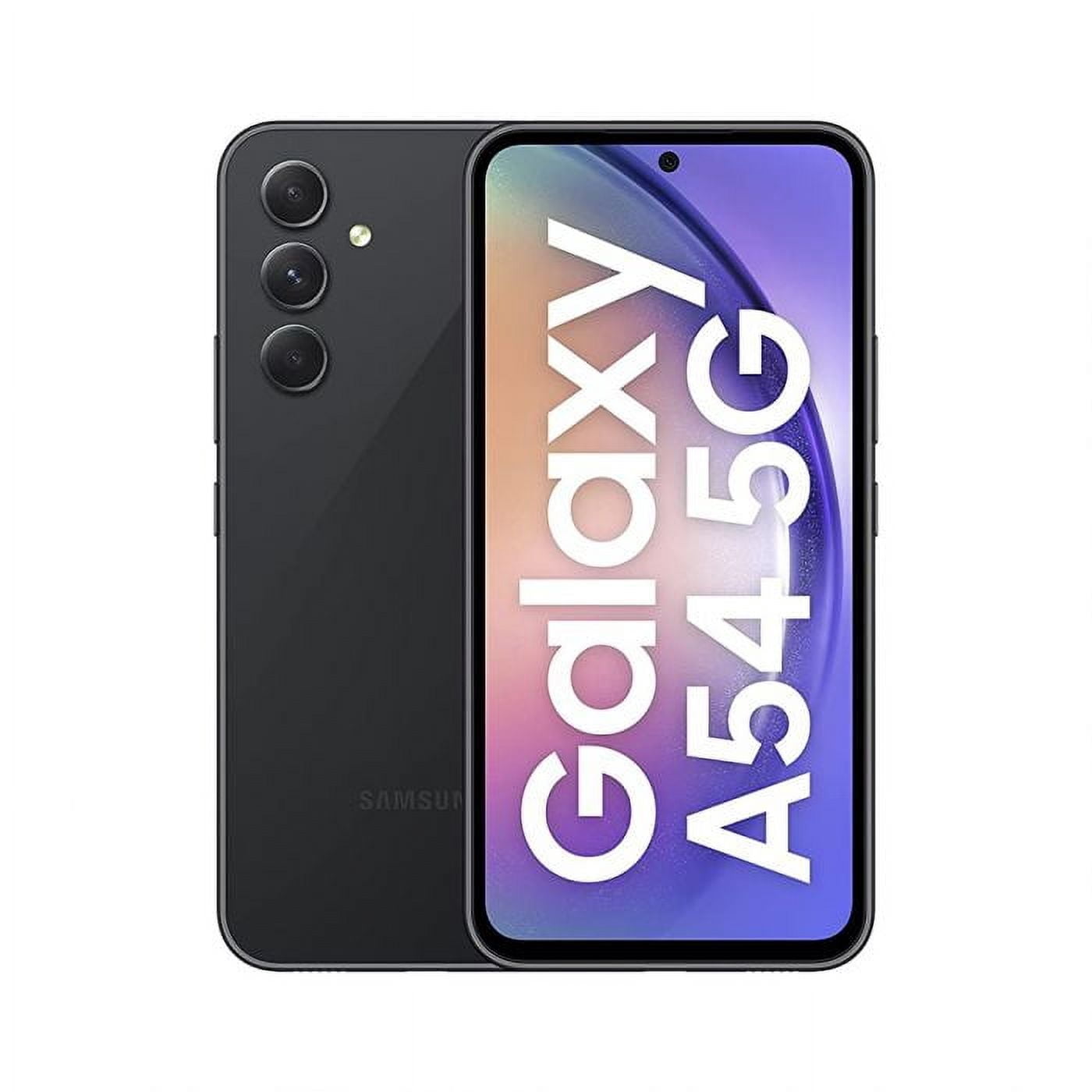 Restored Samsung Galaxy A54 5G 128GB Black Unlocked Smartphone