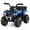Blue, variant on Costway 6V Toddler Ride On Electric Car ATV with Lights & Music & USB Port Storage Box Toy Car Red