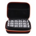 thumbnail image 1 of Essential s Storage Travel up Rhinestones Case Holder Organizer Orange, 1 of 8
