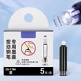 thumbnail image 1 of LSLJS 10 Cartouches d'Encre Rechargeables 10 ml pour Stylo-Plume Rétractables 0,38 mm Baril Transparent Bleu, Fountain Pen, 1 of 8