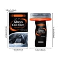 thumbnail image 3 of Car Glass Oil Film Cleaning Brush with 100ml Solution - Clear Windshield & Window Cleaner for Cars, Trucks, SUVs, 3 of 9