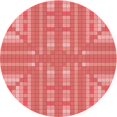 thumbnail image 1 of Ahgly Company Machine Washable Indoor Square Transitional Fire Engine Red Area Rugs, 3' Square, 1 of 7