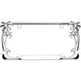 thumbnail image 1 of Cruiser Accessories, cadre chromé avec palmier pour plaque d’immatriculation, 1 of 3