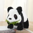 thumbnail image 2 of black Walking Talking Panda Plush Toy With Moving Ears 7.5 Inch Interactive Stuffed Animal Electric Simulation Bear Cute Companion For Kids Perfect Birthday Gift Soft Polyester Fiber Mater, 2 of 6