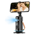 thumbnail image 2 of Q04 Gimbal Fully Automatic Follower with Remote Control Mobile Phone Holder Stabilizer AI Smart Face Mobile Phone Gimbal, 2 of 7