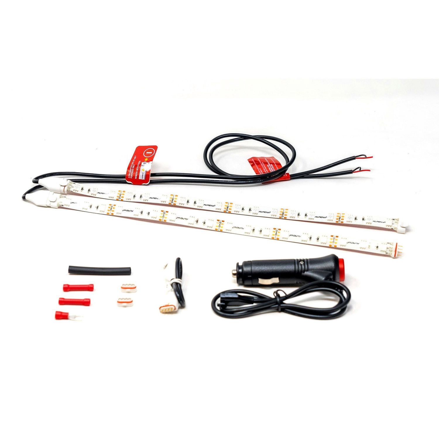 Alpena Max LED Interior & Exterior Light Strip Starter Kit – Red