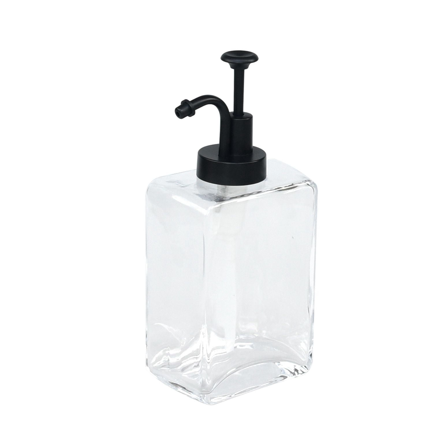 Distributeur de savon en verre hometrends avec pompe à bidon d'huile hometrends