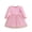 Pink, variant on RXMEKW Long Sleeve Round Neck Mesh Dress for Girls Princess Party Dress for Toddlers Soft Cotton