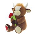 thumbnail image 3 of Large Cow Plush with Flower For Mother's Day, 3 of 6