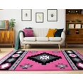 thumbnail image 2 of United Weavers of America 2050 10486 24 1 ft. 10 in. x 2 ft. 8 in. Bristol Caliente Pink Rectangle Accent Rug, 2 of 5