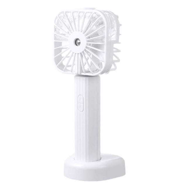 Dvkptbk Small Fan Usb Spray Water Replenishing Humidification Desktop Small Fan Charging Portable Quiet Mini Student Fan Fans
