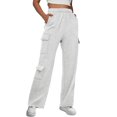 thumbnail image 1 of Women Pants Bell Bottoms Multi Colored Slim Trousers Ladies Work Leggings, 1 of 6