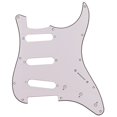 thumbnail image 1 of Plaque de Protection Colorée en Celluloïd à 11 Trous pour Guitares Strat SSS, 1 of 4